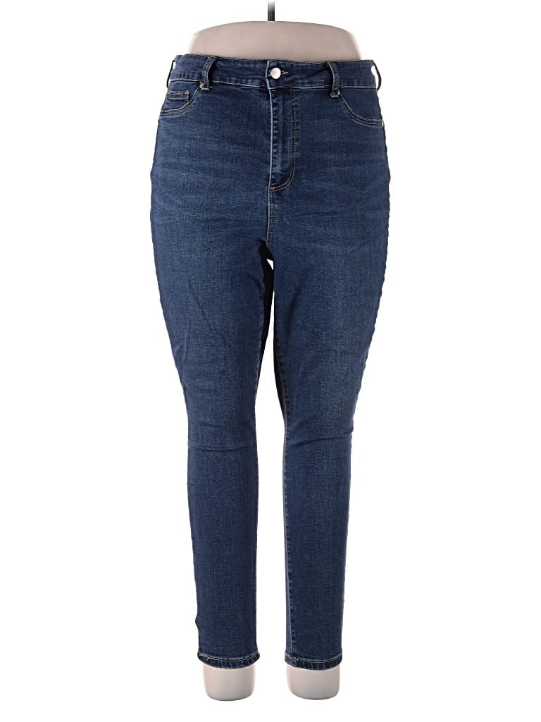 Pre-owned Just Fab Jeans In Blue