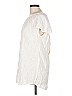 Kona Sol Ivory White Short Sleeve Blouse Size S - photo 5
