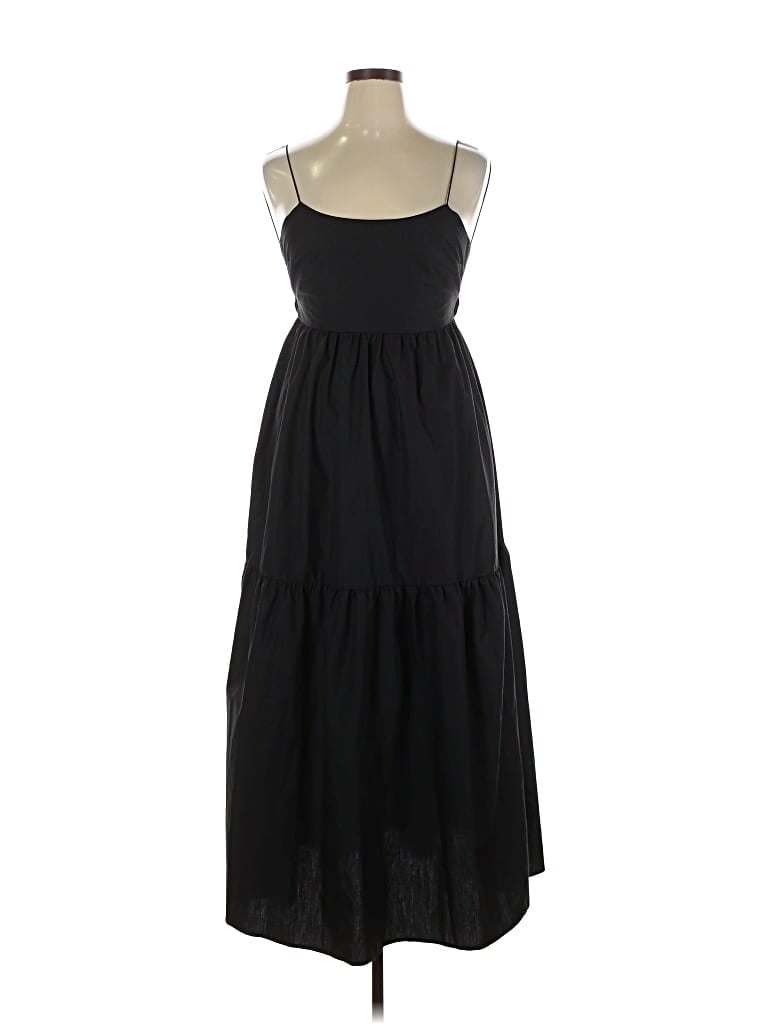 Pre-owned Commense Casual Dress In Black