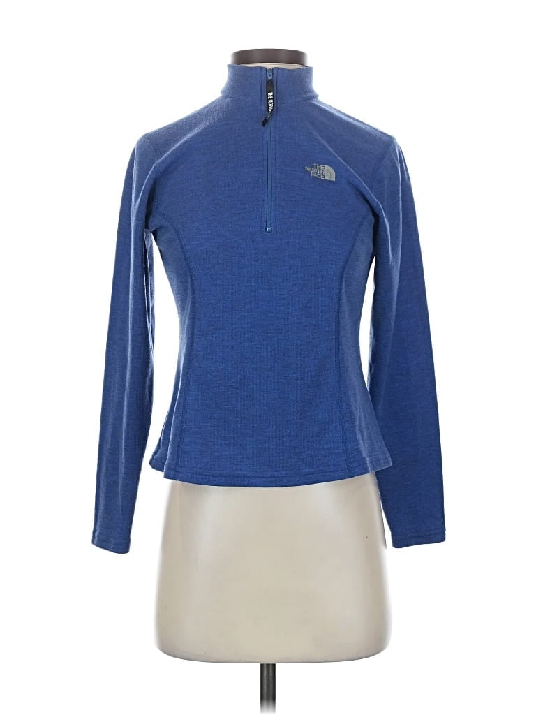 Pre-owned The North Face Pullover Sweater In Blue