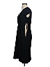 J.Crew Solid Black Casual Dress Size 4 - photo 5