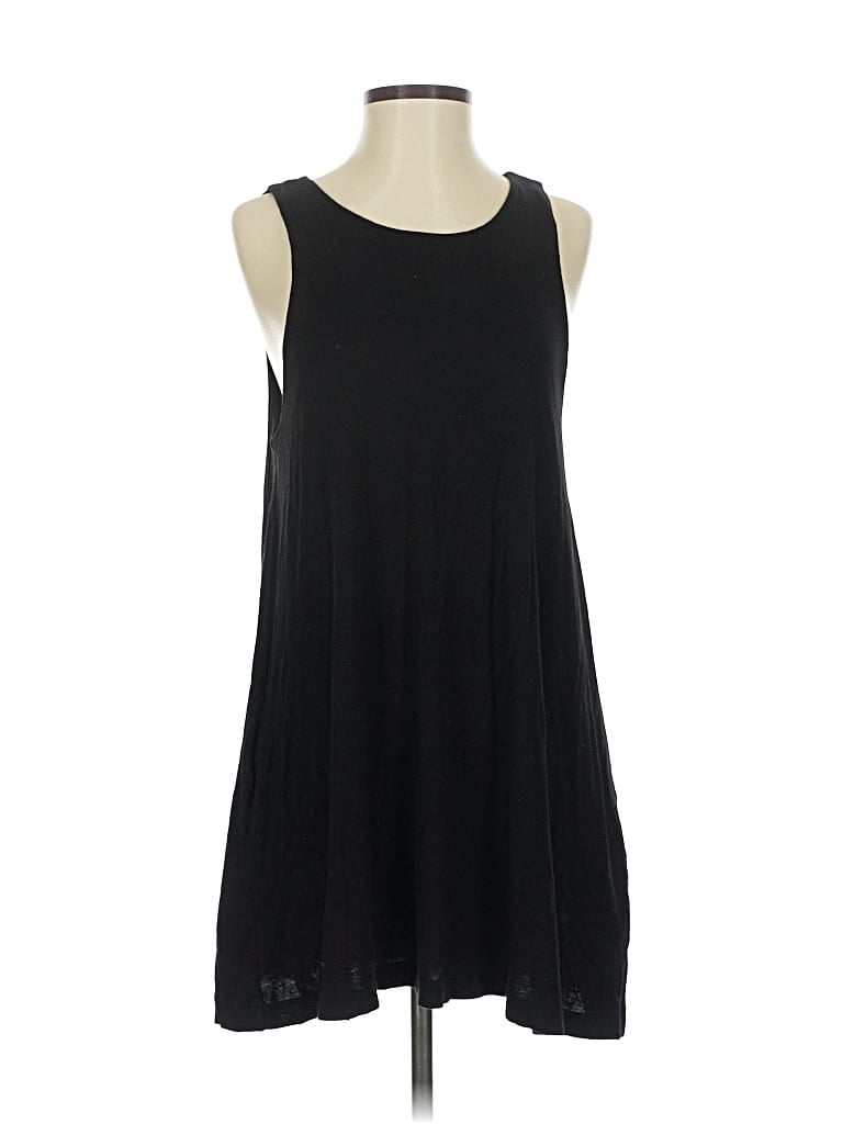 Pre-owned H&m Casual Dress In Black