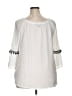 Apt. 9 White 3/4 Sleeve Blouse Size XXL - photo 2