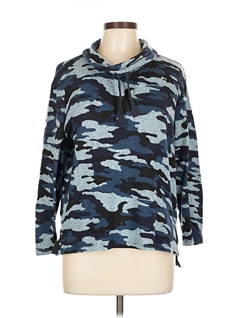 Pre-owned Kenneth Cole Reaction Sweatshirt In Blue