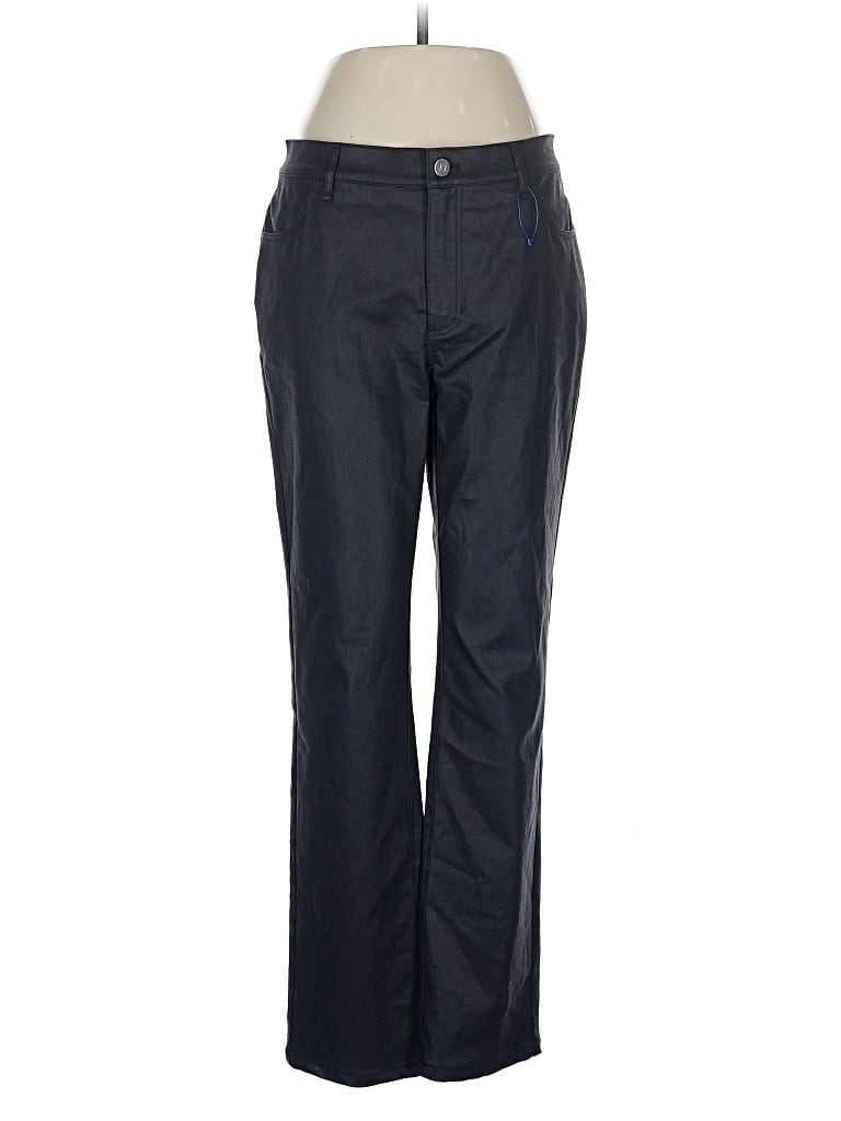 Pre-owned Lafayette 148 Casual Pants In Blue