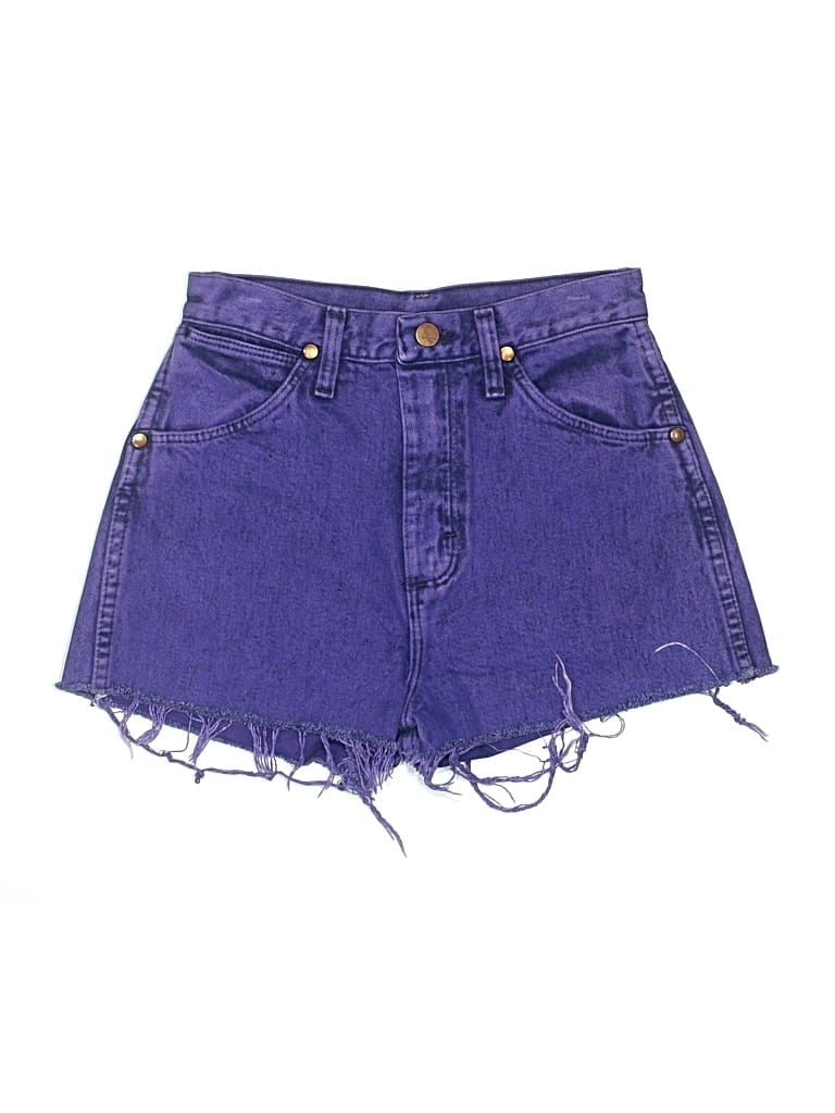 Pre-owned Wrangler Jeans Co Denim Shorts In Purple