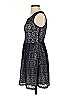 Guess 100% Polyester Argyle Blue Cocktail Dress Size 2 - photo 5