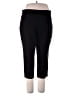 Basic Editions Solid Black Active Pants Size XXL - photo 1