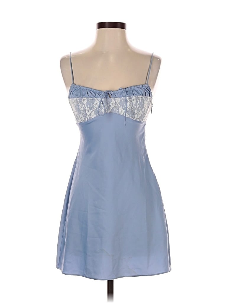 Pre-owned Urban Outfitters Cocktail Dress In Blue