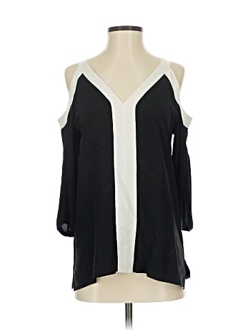 Bailey 44 3/4 Sleeve Silk Top (view 1)