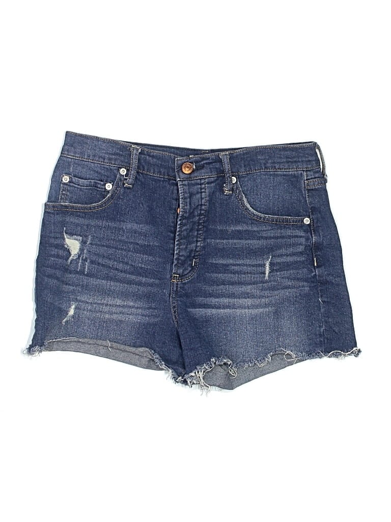 Pre-owned Jessica Simpson Denim Shorts In Blue