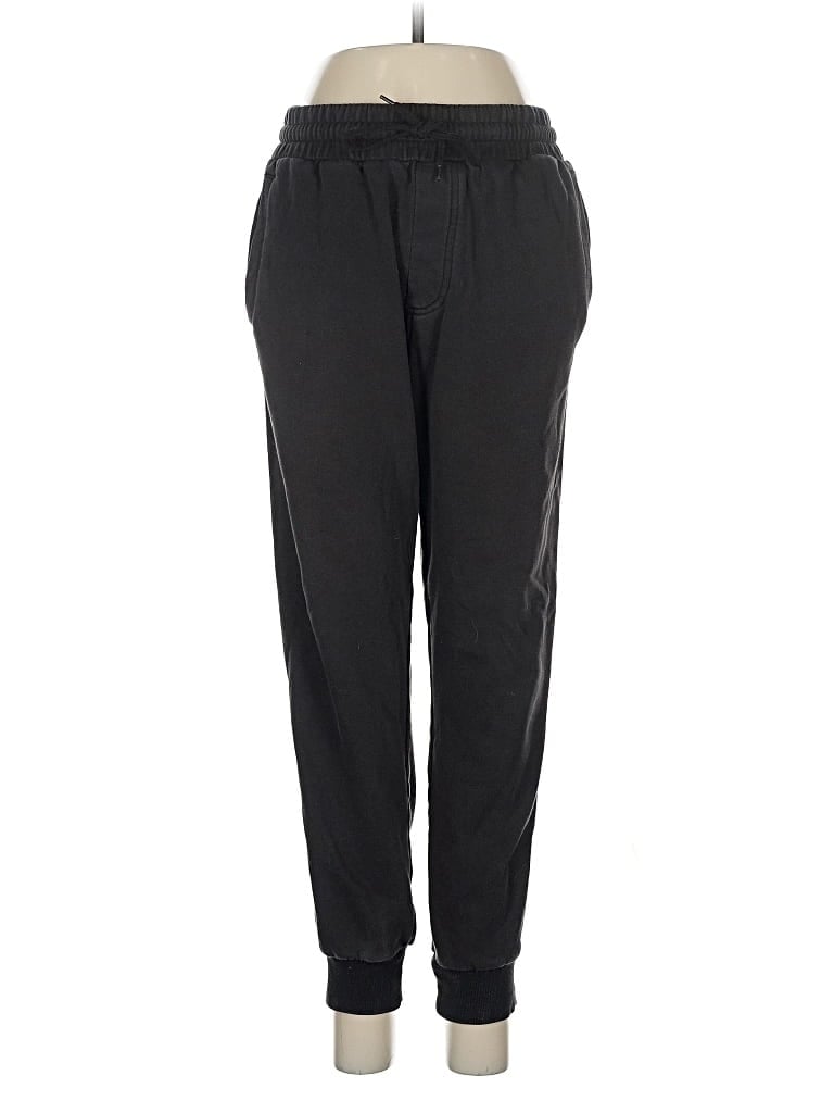 Pre-owned Divided By H&m Track Pants In Black
