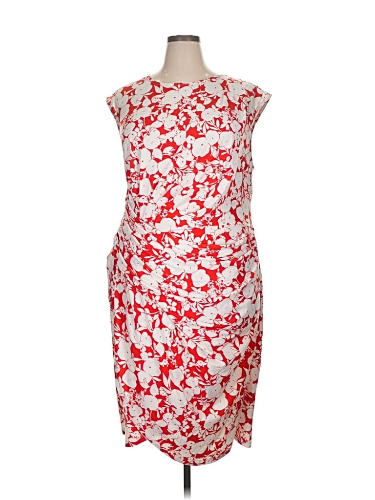 Pre-owned Eloquii Cocktail Dress In Red