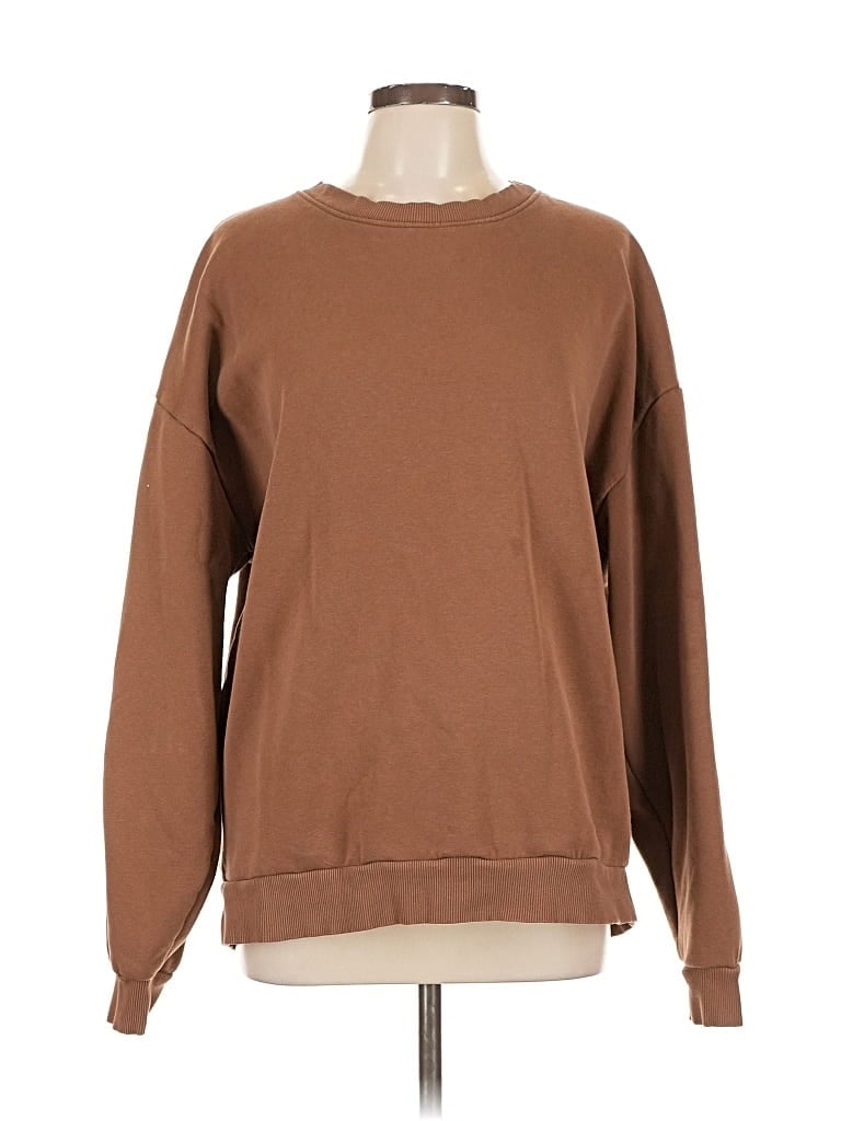 Pre-owned Nuuds Sweatshirt In Brown