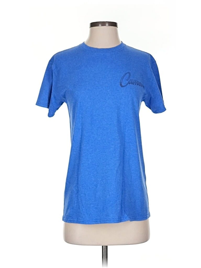 Pre-owned Hybrid Apparel Active T-shirt In Blue