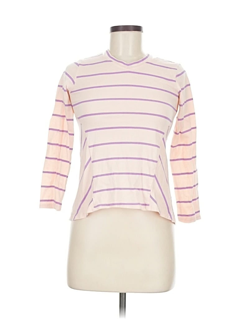 Pre-owned True Craft 3/4 Sleeve T-shirt In Pink