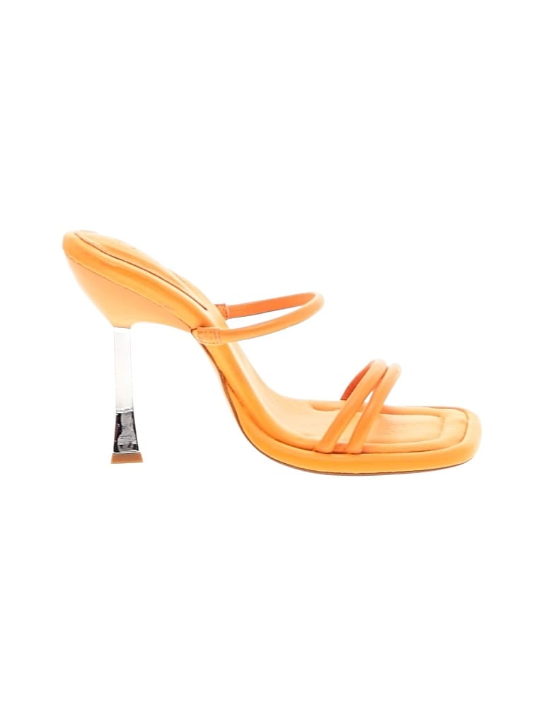 Pre-owned Schutz Mule/clog In Orange