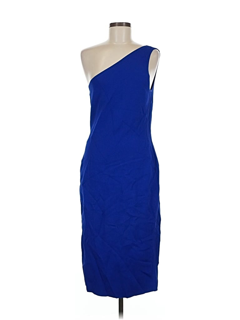 Pre-owned Diane Von Furstenberg Cocktail Dress In Blue