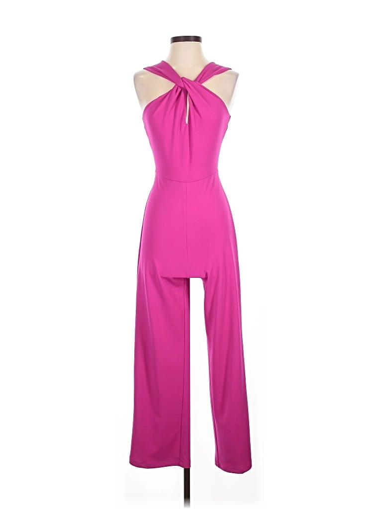 Pre-owned Bebe Jumpsuit In Pink