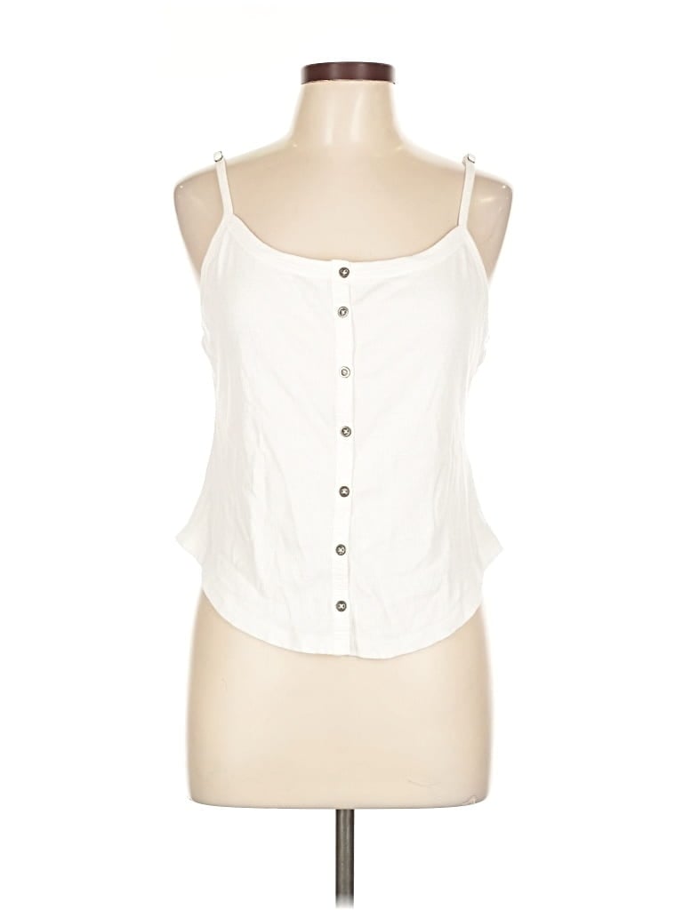 Pre-owned Pilcro Tank Top White Tops