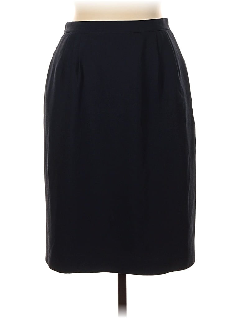 Pre-owned Unbranded Formal Skirt In Black