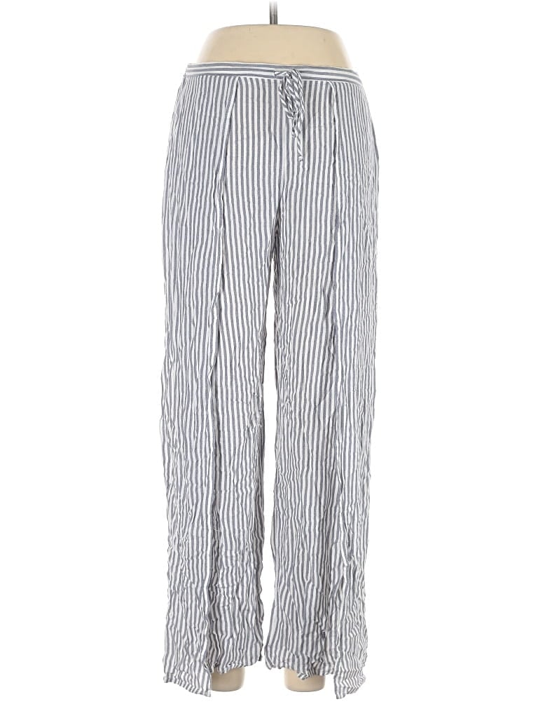 Pre-owned Olivaceous Casual Pants In Silver