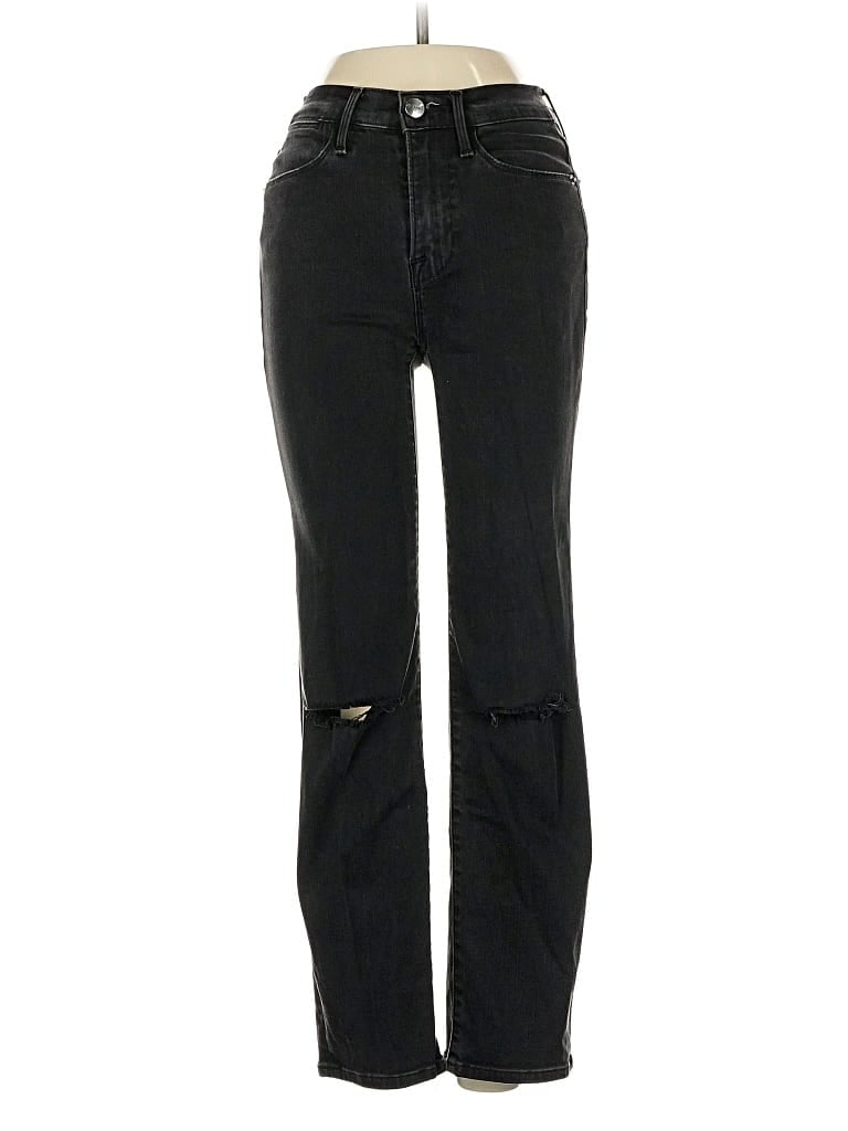 Pre-owned Frame Jeans In Black