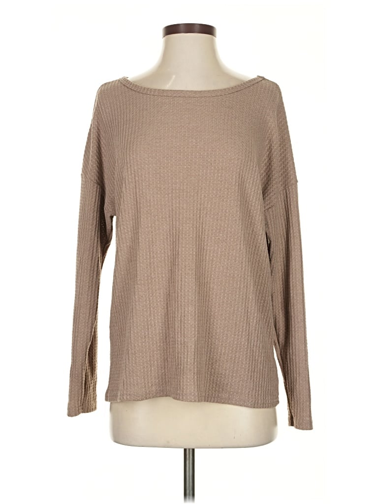 Pre-owned Unbranded Pullover Sweater In Brown