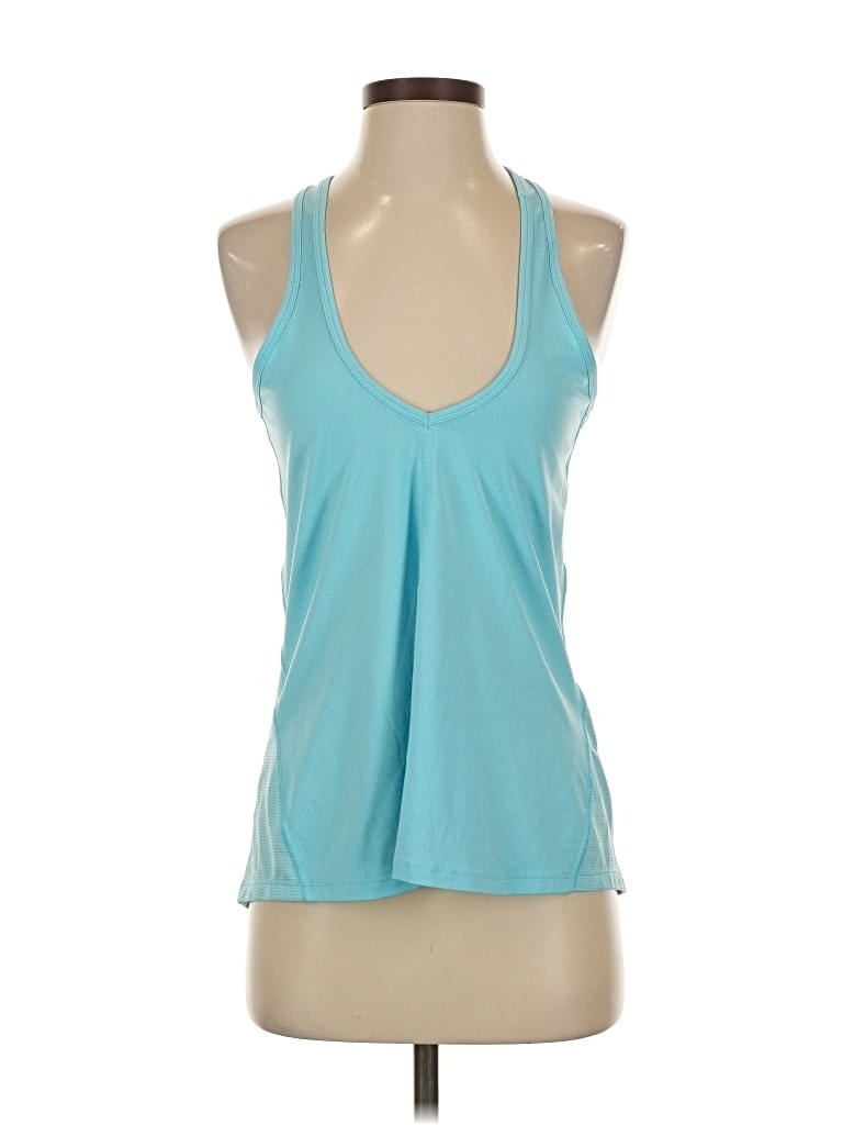 Pre-owned Under Armour Active Tank Top In Blue