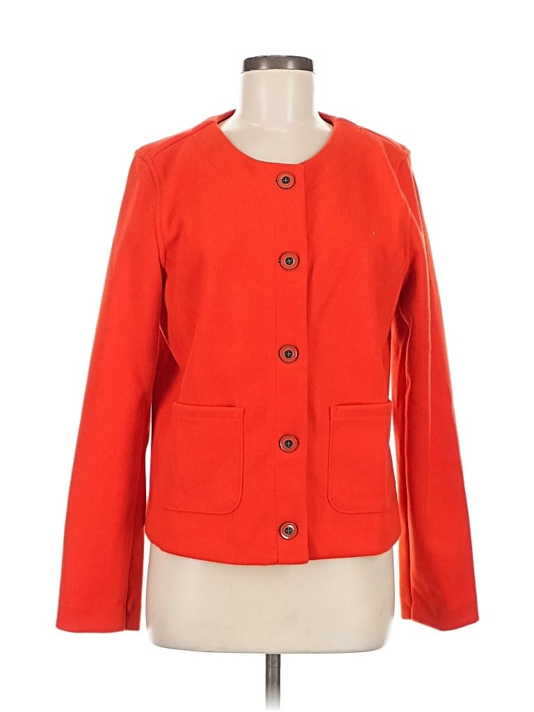 Pre-owned Croft & Barrow Jacket In Orange