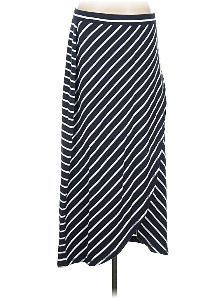 Pre-owned T By Talbots Casual Skirt In Blue