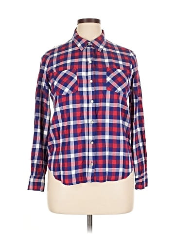 My Michelle Long Sleeve Button-Down Shirt (view 1)