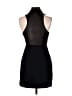 Leifsdottir Solid Black Cocktail Dress Size 0 - photo 2