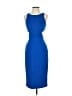 Hunter Bell Solid Blue Cocktail Dress Size 2 - photo 1