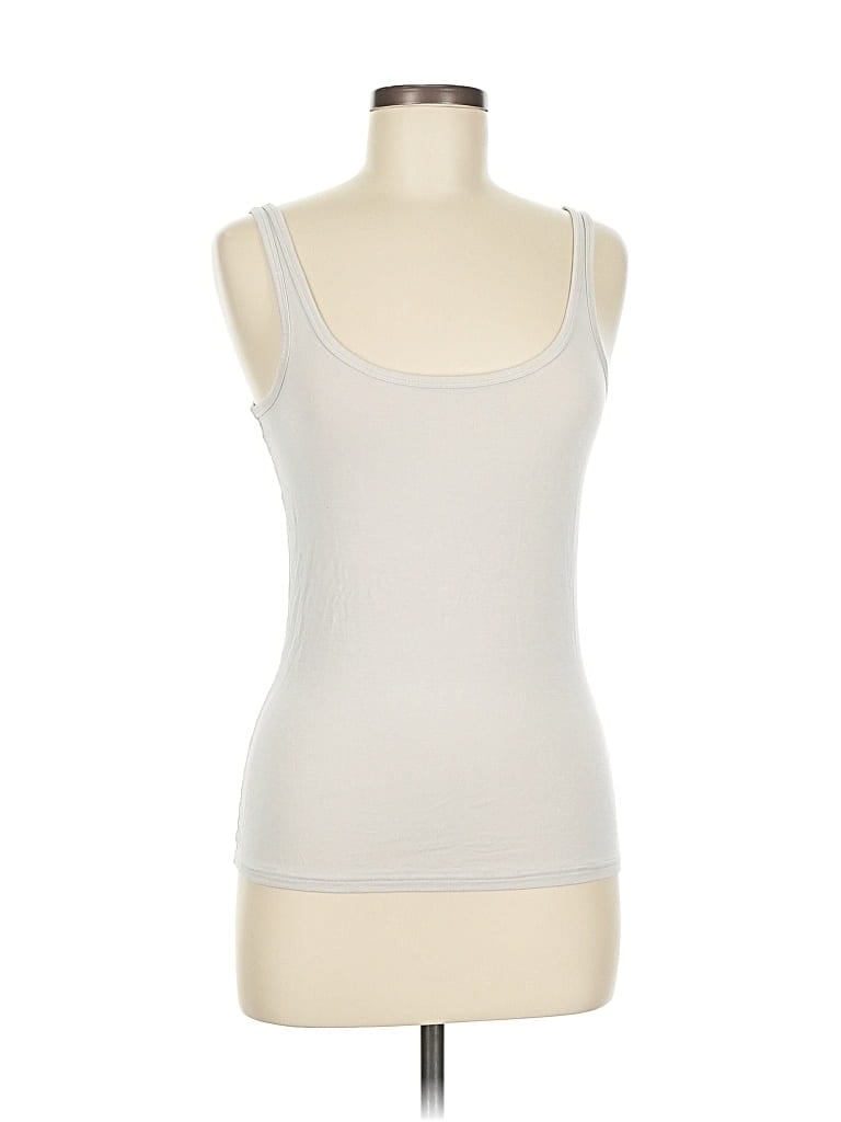 Pre-owned Hinge Tank Top Ivory Strapless Neckline Tops In White