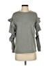Aqua Gray Long Sleeve Top Size XS - photo 1