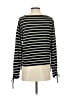 Unbranded Stripes Black Pullover Sweater Size XS - photo 2