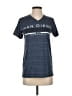 ALTERNATIVE Blue Short Sleeve T-Shirt Size 0 - photo 1