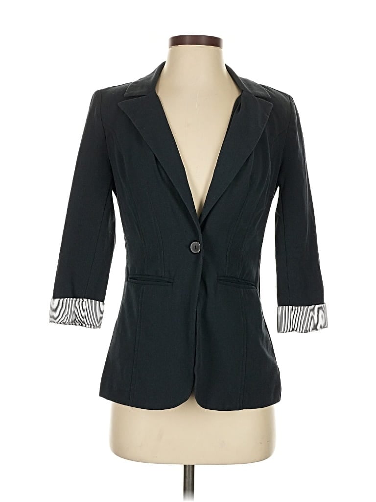 Pre-owned By & By Blazer Jacket In Black