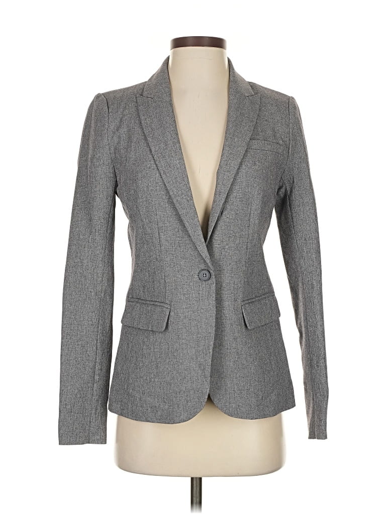 Pre-owned Apt. 9 Blazer Jacket In Gray