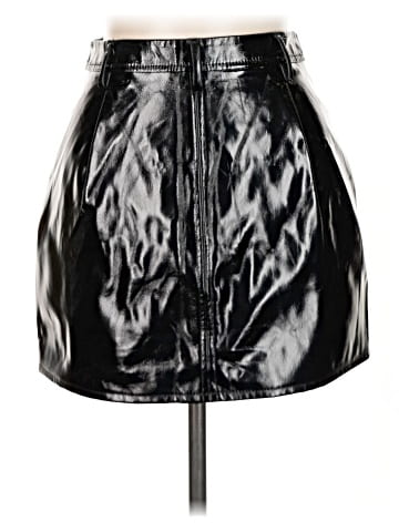 Bershka Faux Leather Skirt (view 2)