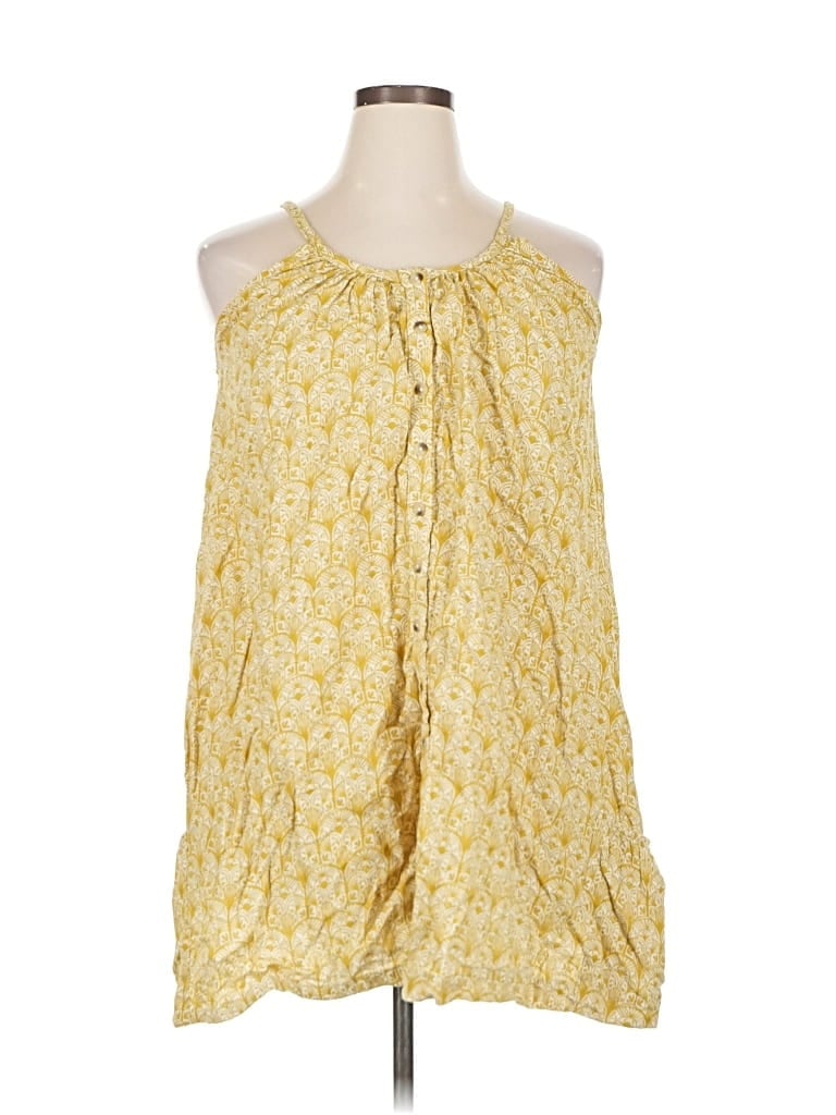 Pre-owned Kate Quinn Organics Casual Dress In Yellow