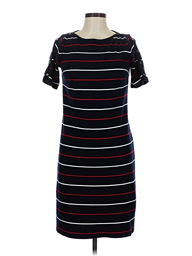 Pre-owned Talbots Casual Dress In Black