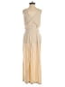 Old Navy 100% Tencel Metallic Tan Ivory Jumpsuit Size XS - photo 2