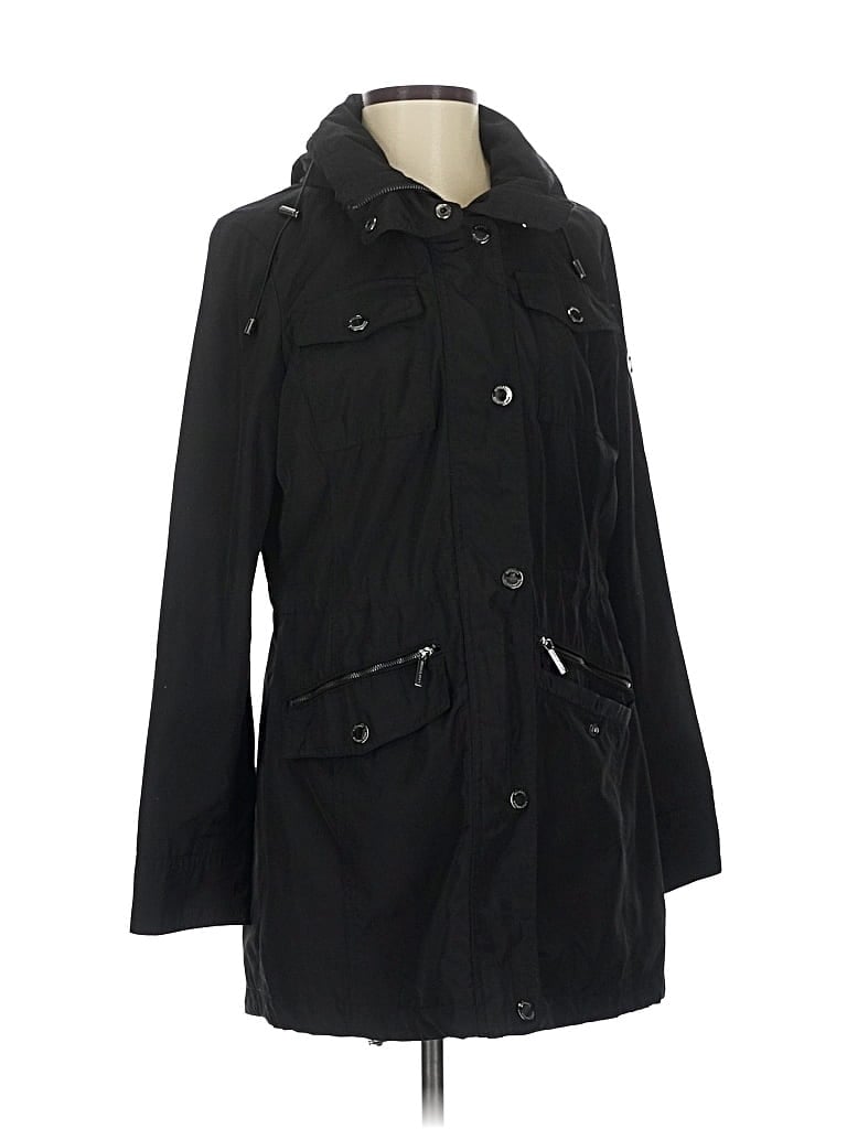 Pre-owned Michael Michael Kors Trenchcoat In Black
