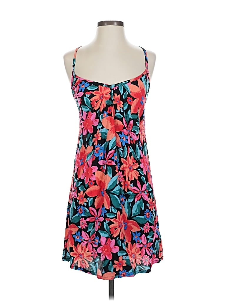 Pre-owned Roxy Tank Top Pink Strapless Neckline Tops