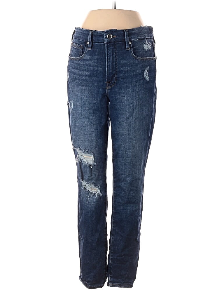 Pre-owned Good American Jeans In Blue
