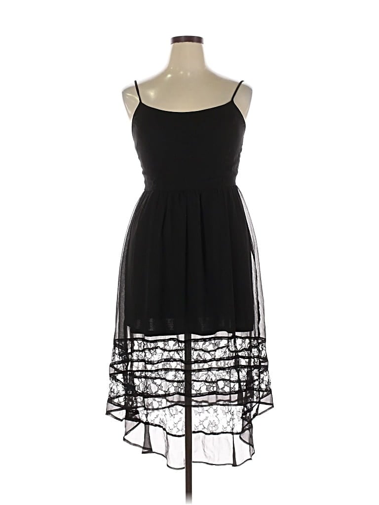 Pre-owned Band Of Gypsies Cocktail Dress In Black