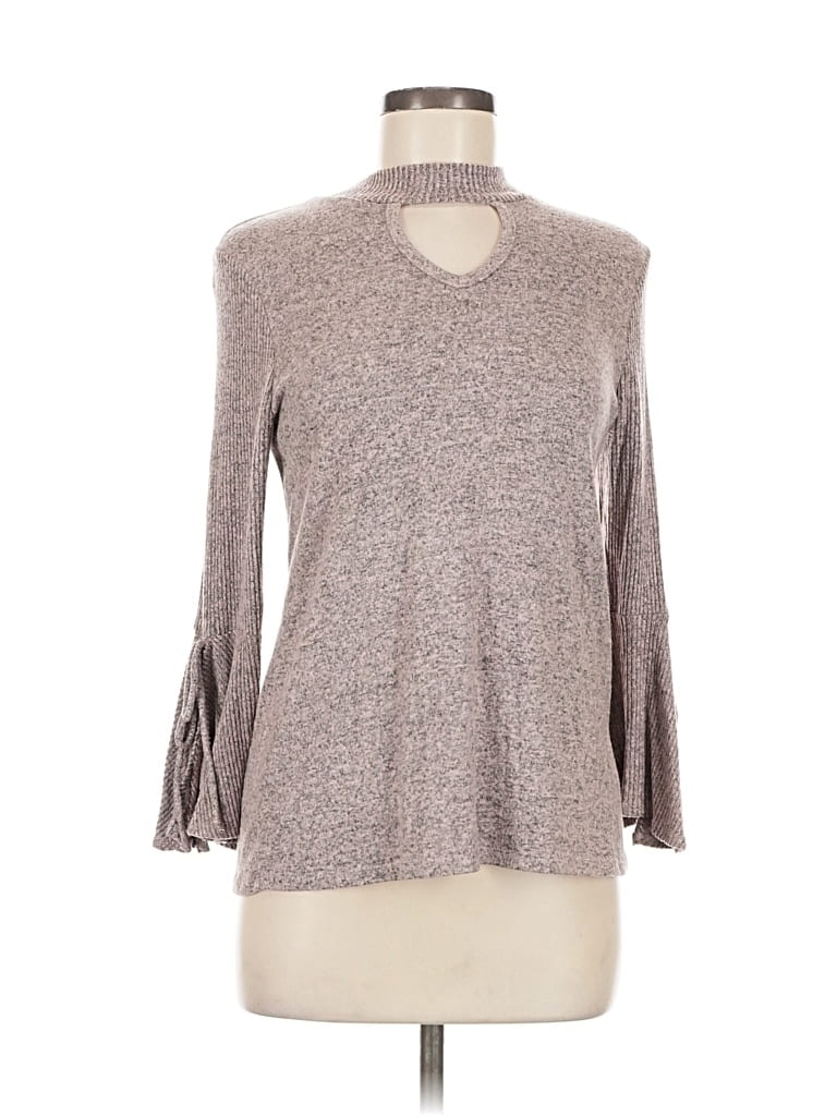 Pre-owned A. Byer Turtleneck Sweater In Gray