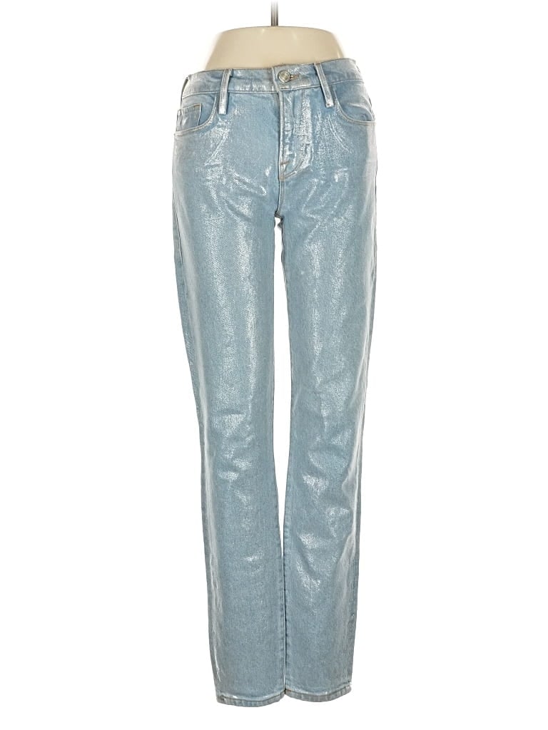 Pre-owned Frame Jeans In Blue